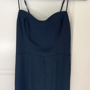 Abercrombie & Fitch high slit midi dress